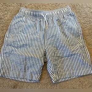 J Crew Seersucker Boys Swim Trunks Sz
12